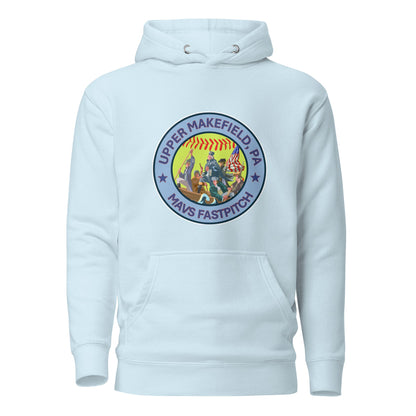Performance | Hoodie | Upper Makefield Mavs Fastpitch | Crossing Badge Logo