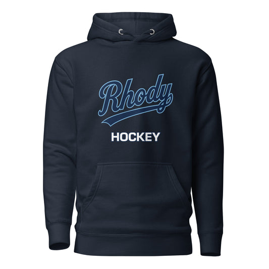 Performance | Hoodie | URI Men’s Hockey | Athletics Logo