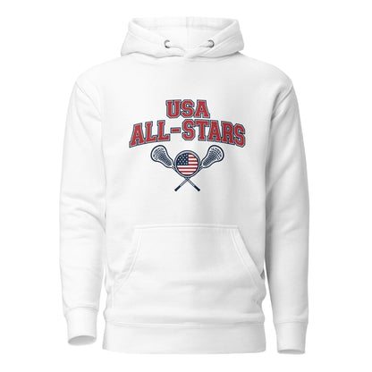 Performance | Hoodie | USA ALL STARS BERLIN 2026 | Modern Script Logo