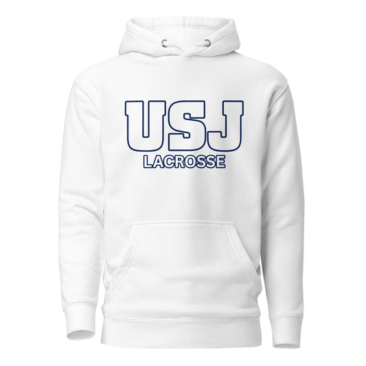 Performance | Hoodie | USJ women’s lacrosse | Modern Script Logo