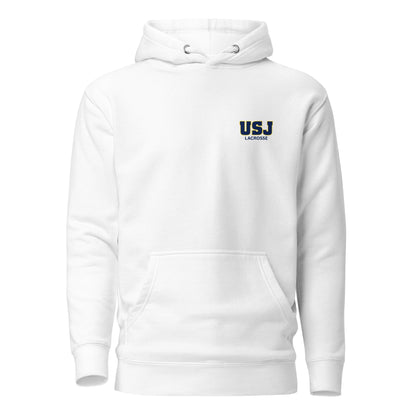 Performance | Hoodie | USJ women’s lacrosse | USJ Emblem Logo