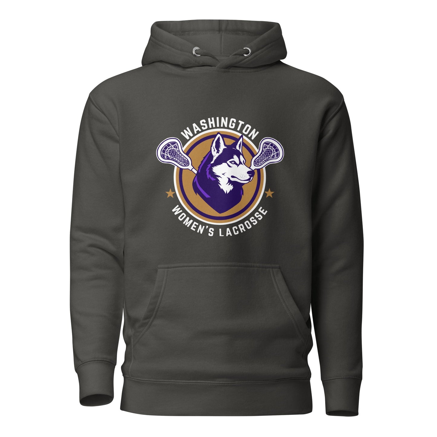 Performance | Hoodie | UW Women's Club Lacrosse | Badge Logo