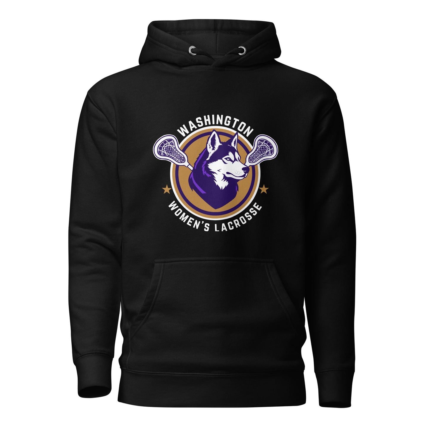 Performance | Hoodie | UW Women's Club Lacrosse | Badge Logo