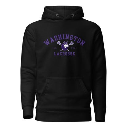 Performance | Hoodie | UW Women's Club Lacrosse | Washington Lacrosse Logo