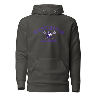 Performance | Hoodie | UW Women's Club Lacrosse | Washington Lacrosse Logo