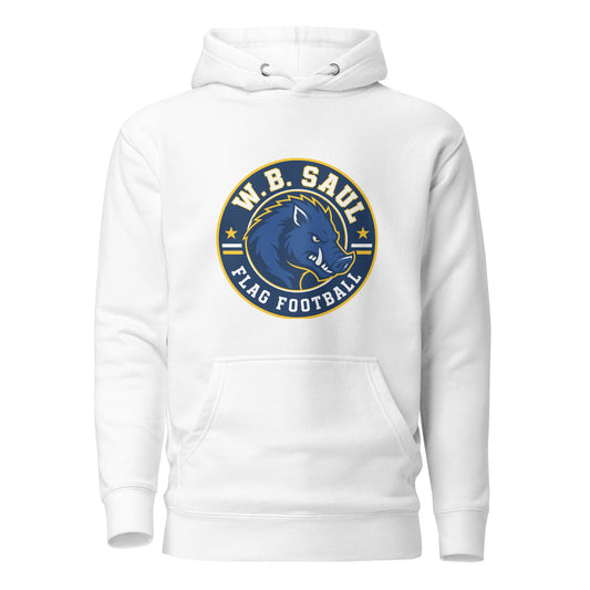 Performance | Hoodie | W.B.Saul Razorbacks | Badge Logo