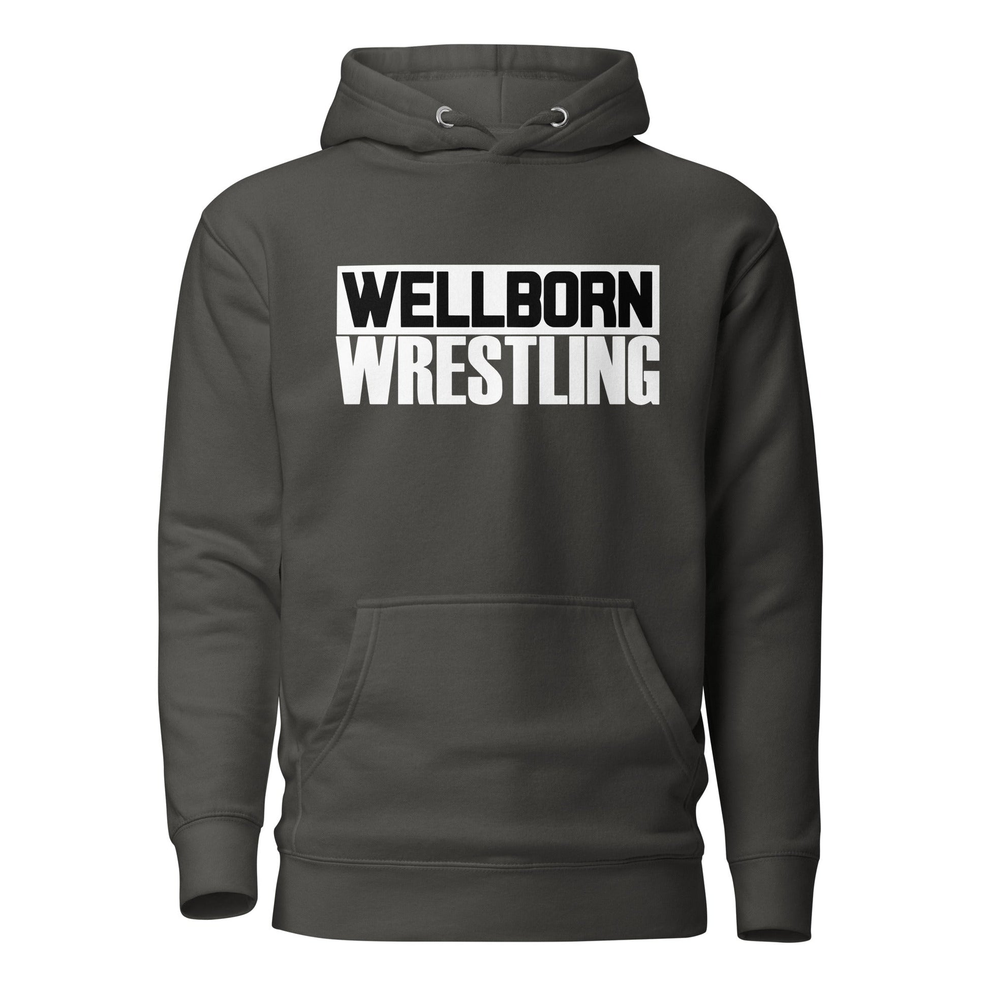 Performance | Hoodie | Wellborn Youth Wrestling | Script Logo