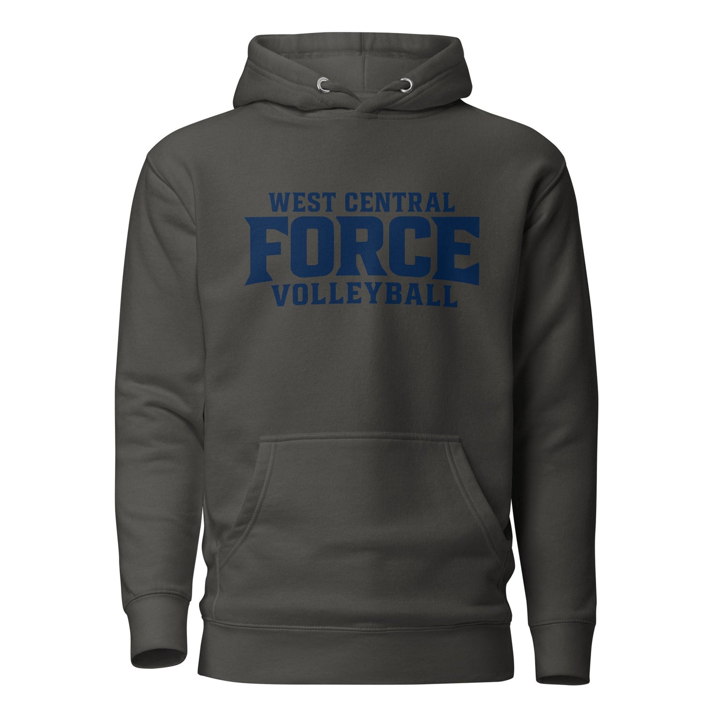 Performance | Hoodie | West Central Force Volleyball | Blue Logo