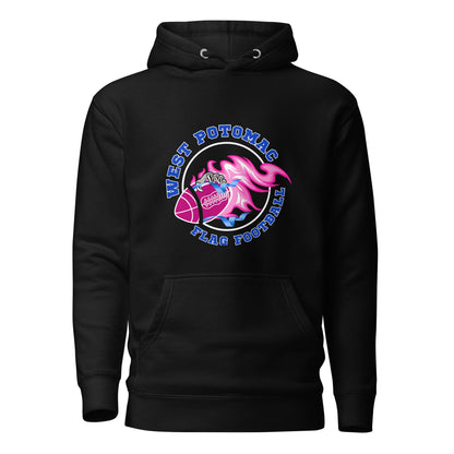 Performance | Hoodie | West Potomac Flag Football | Crest Logo