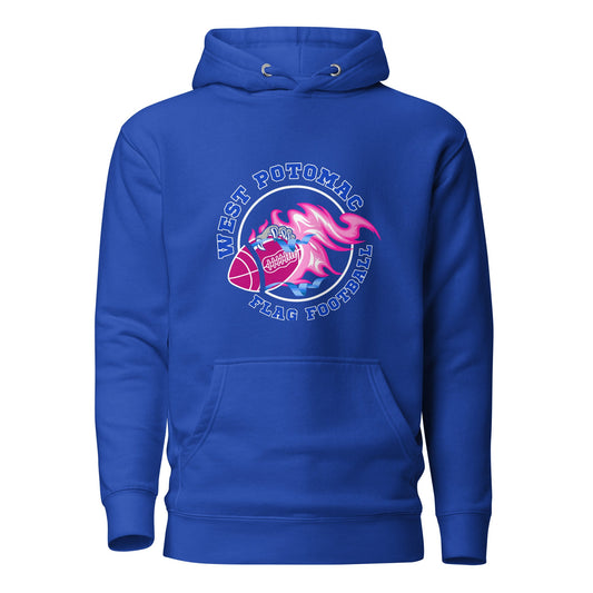 Performance | Hoodie | West Potomac Flag Football | Crest Logo