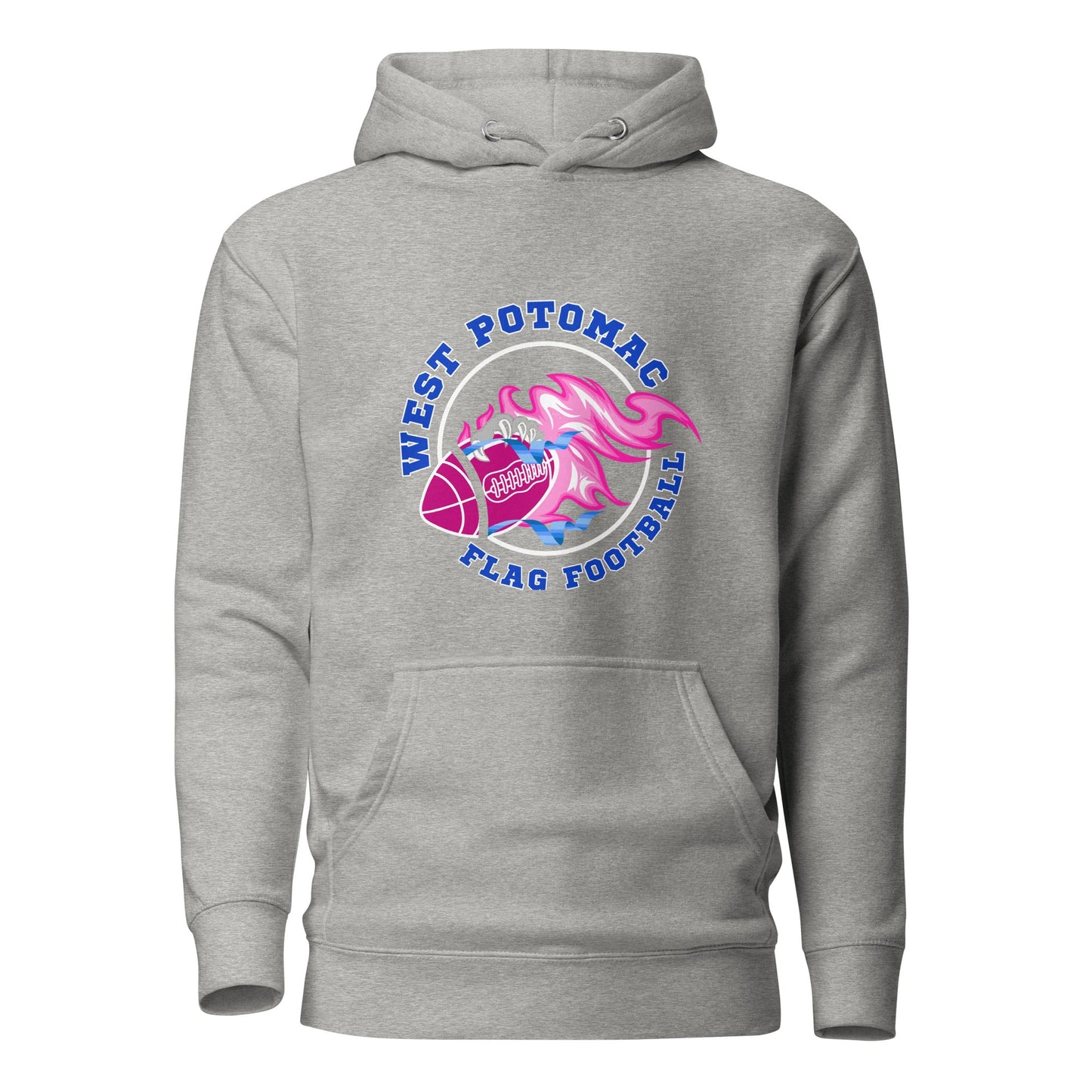Performance | Hoodie | West Potomac Flag Football | Crest Logo