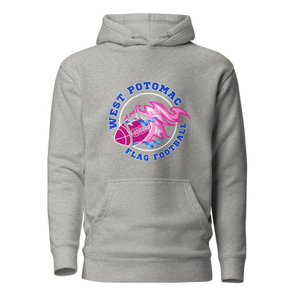 Performance | Hoodie | West Potomac Flag Football | Crest Logo