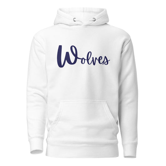 Performance | Hoodie | White Mountain School | Script Logo
