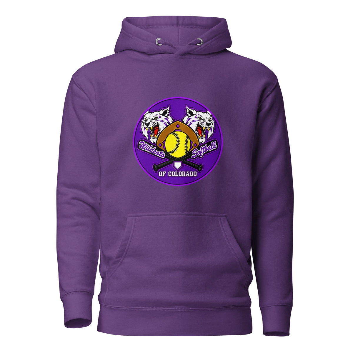 Performance | Hoodie | Wildcats Softball | Badge Logo