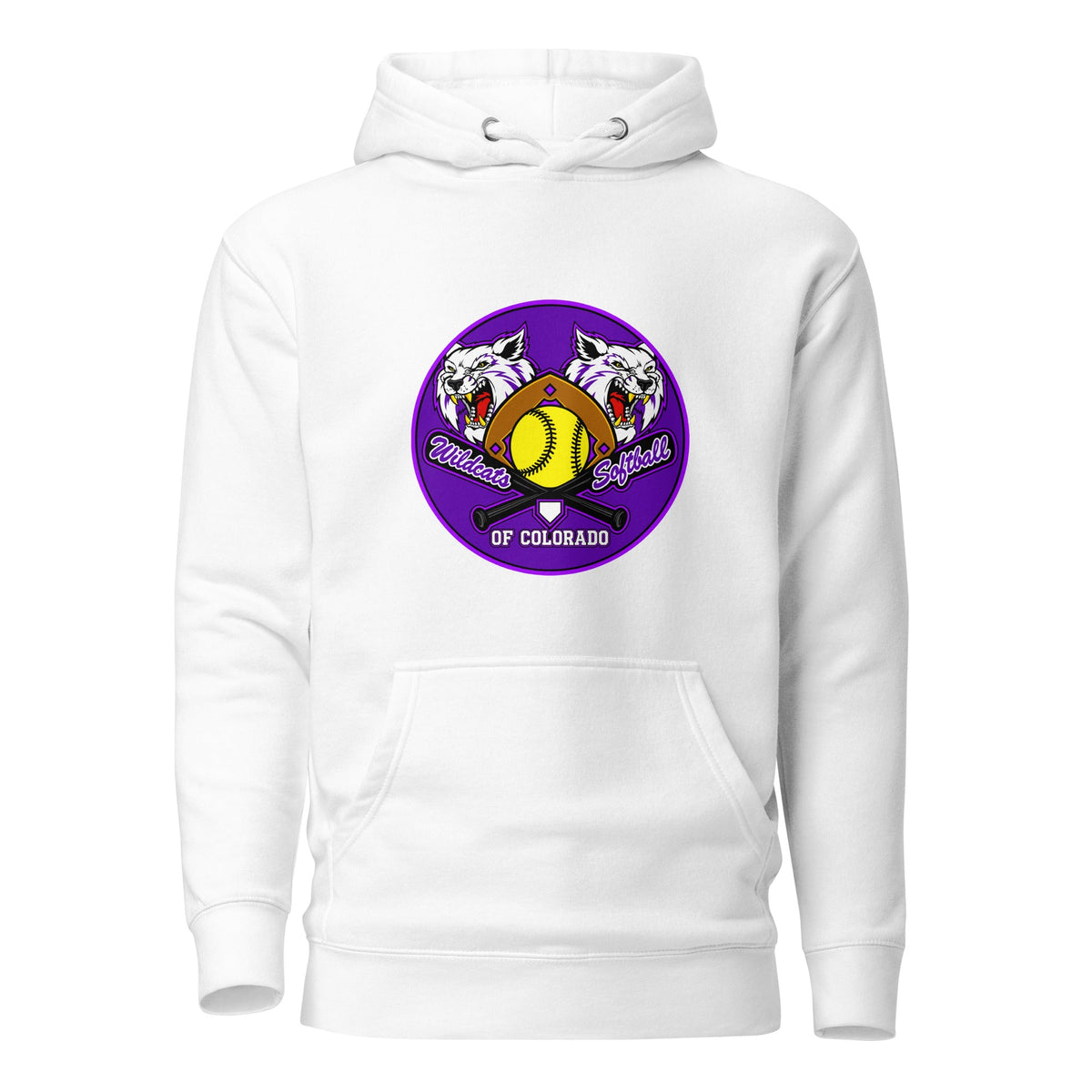 Performance | Hoodie | Wildcats Softball | Badge Logo