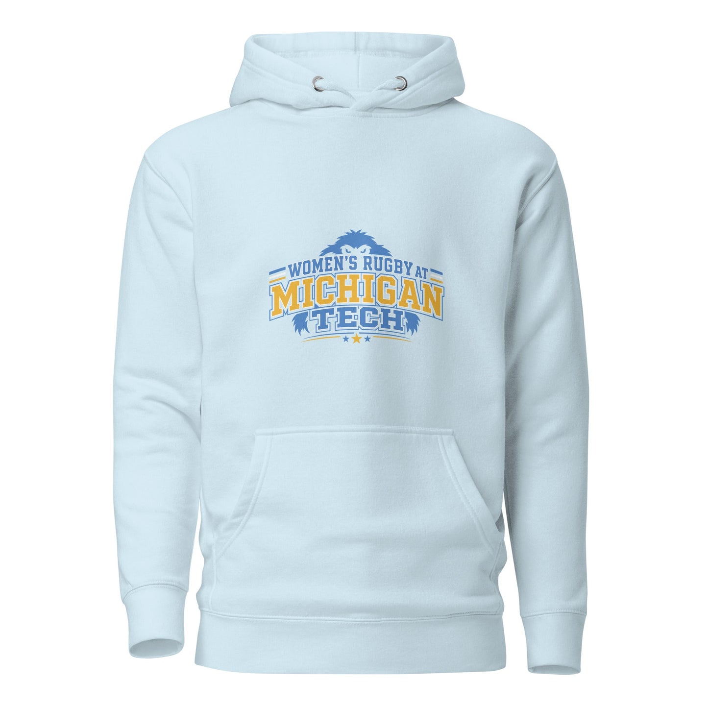 Performance | Hoodie | Women’s Rugby at Michigan Tech | Varsity Crest Logo