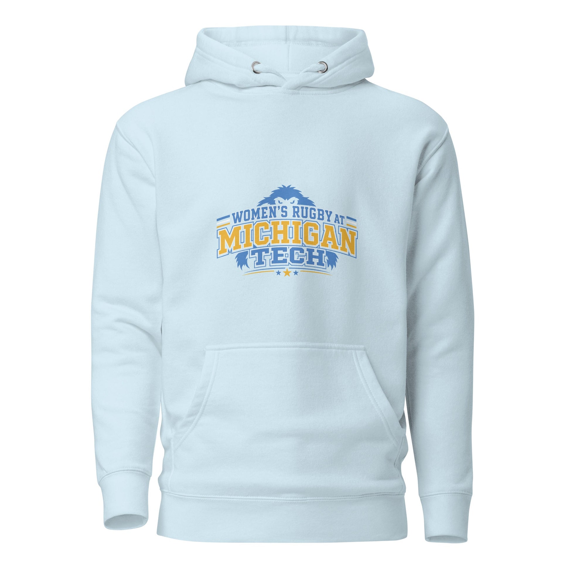 Performance | Hoodie | Women’s Rugby at Michigan Tech | Varsity Crest Logo