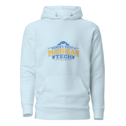 Performance | Hoodie | Women’s Rugby at Michigan Tech | Varsity Crest Logo