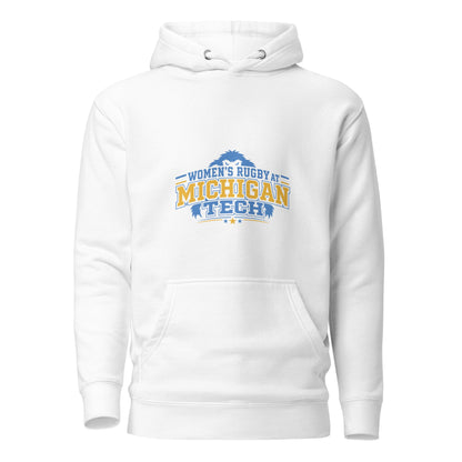 Performance | Hoodie | Women’s Rugby at Michigan Tech | Varsity Crest Logo