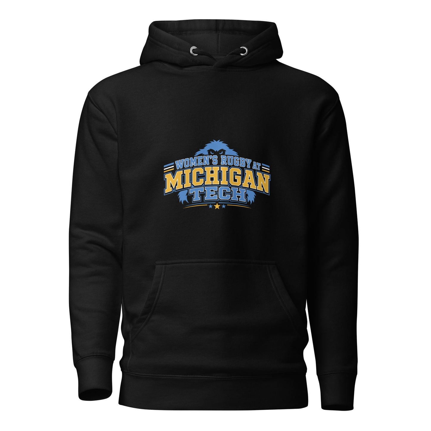 Performance | Hoodie | Women’s Rugby at Michigan Tech | Varsity Crest Logo