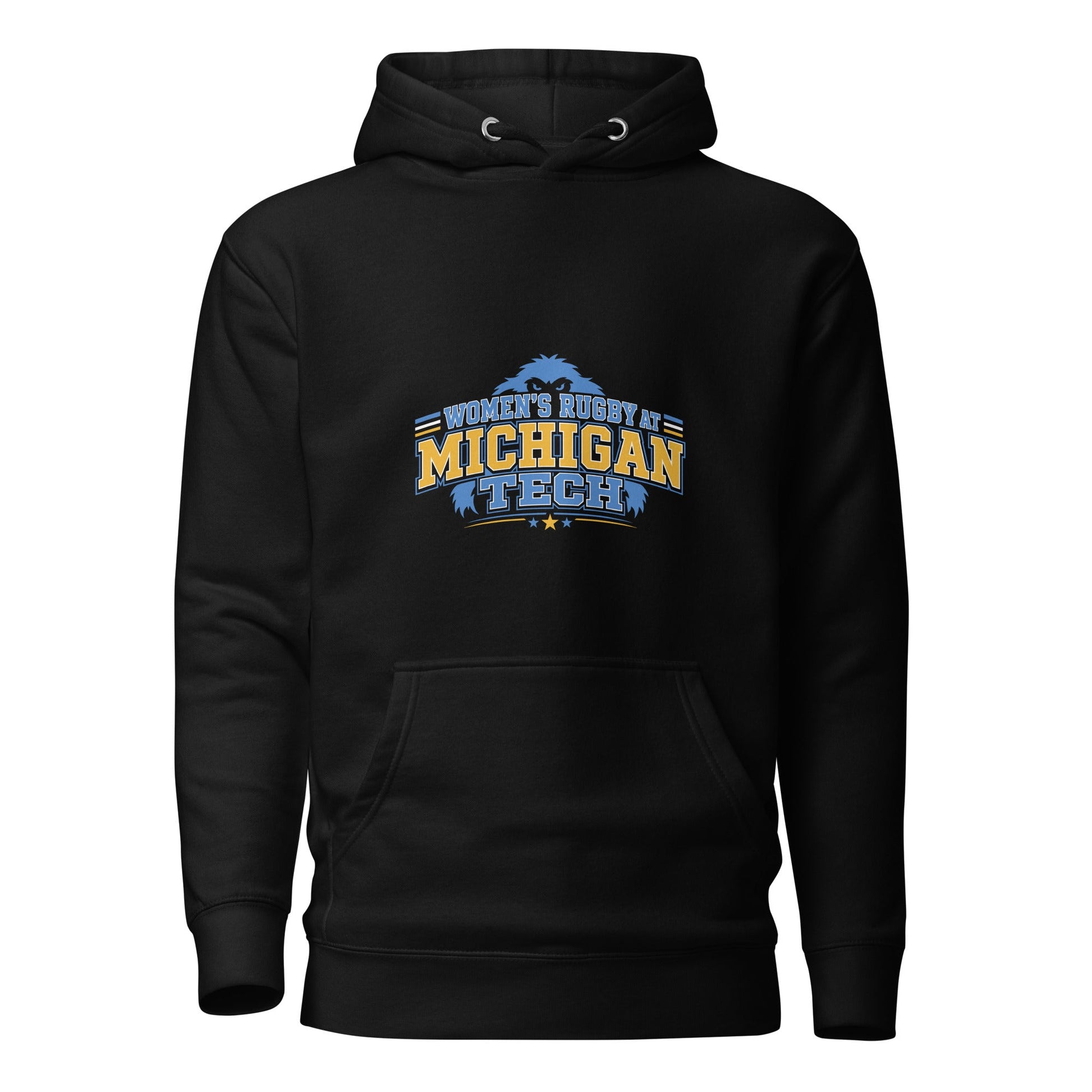 Performance | Hoodie | Women’s Rugby at Michigan Tech | Varsity Crest Logo