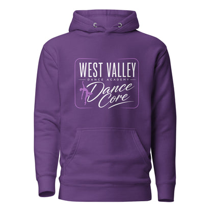 Performance | Hoodie | WVDA Dance Core | Modern Script Logo