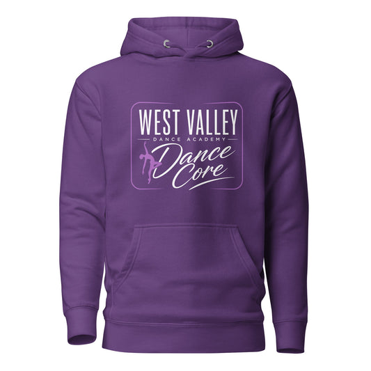 Performance | Hoodie | WVDA Dance Core | Modern Script Logo