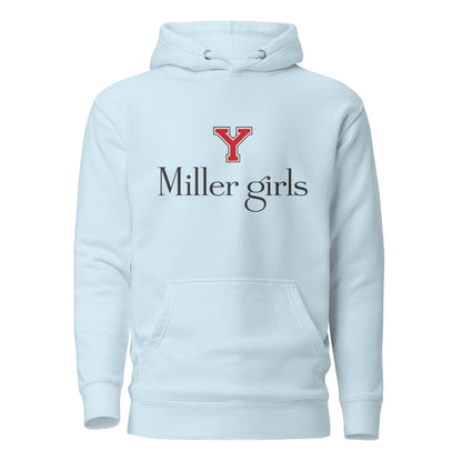 Performance | Hoodie | Yukon Student Council | Miller Girls Logo