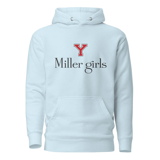 Performance | Hoodie | Yukon Student Council | Miller Girls Logo