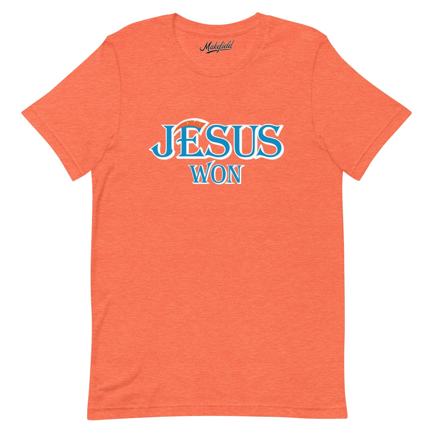 Performance | Jesus Won T-Shirt | FCA FINS Baseball
