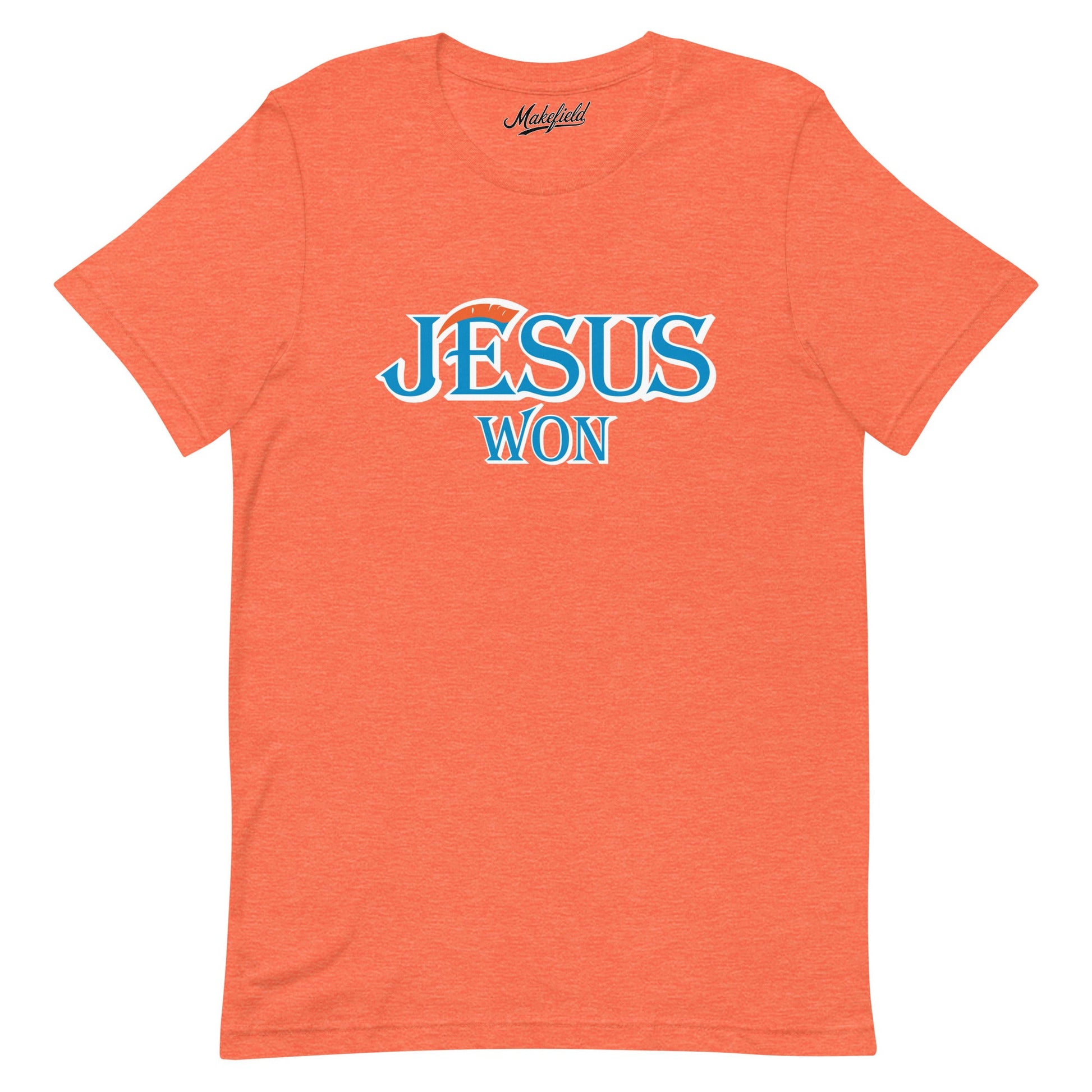 Performance | Jesus Won T-Shirt | FCA FINS Baseball