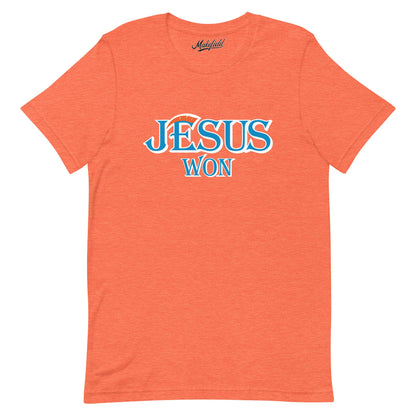 Performance | Jesus Won T-Shirt | FCA FINS Baseball