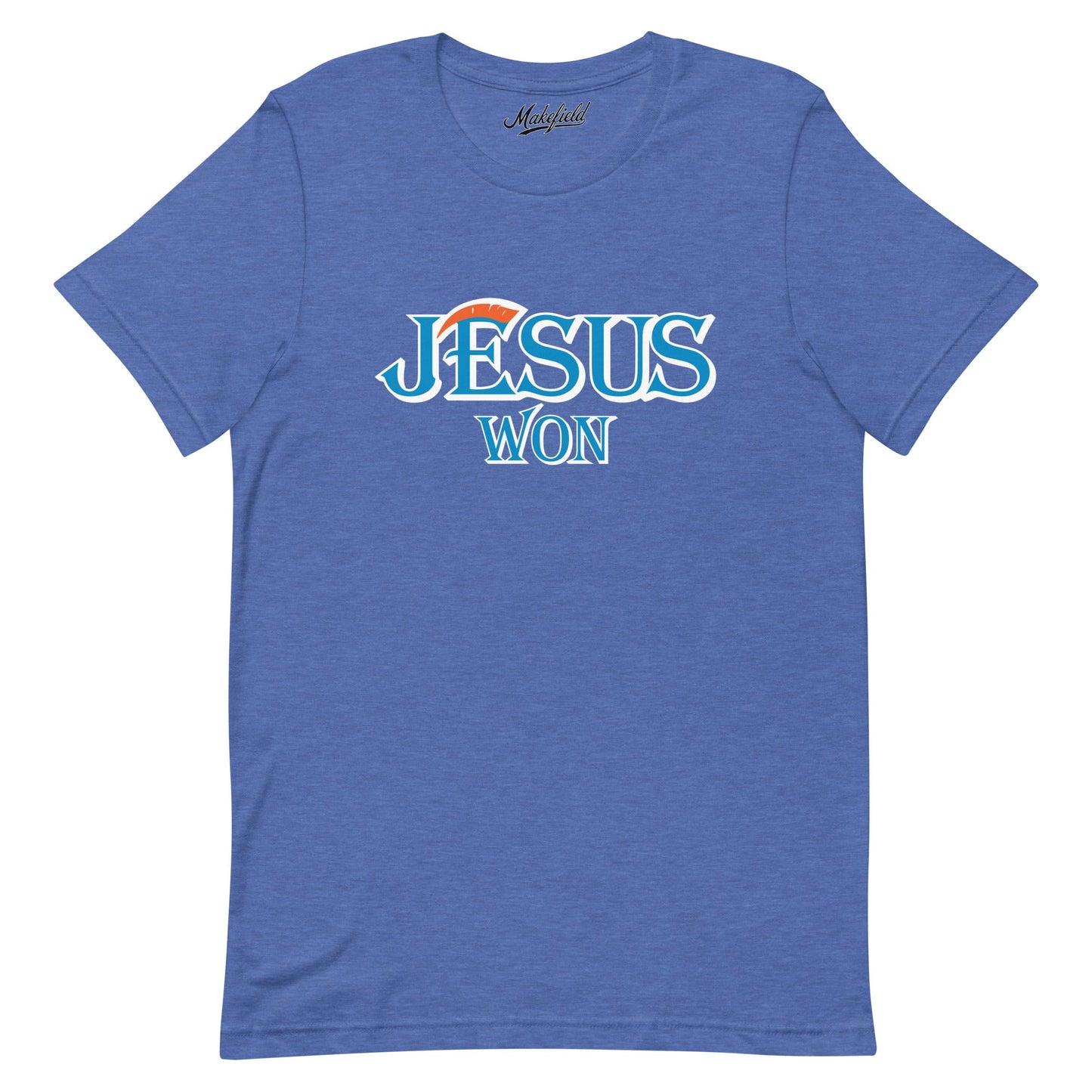 Performance | Jesus Won T-Shirt | FCA FINS Baseball