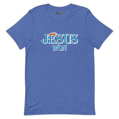 Performance | Jesus Won T-Shirt | FCA FINS Baseball