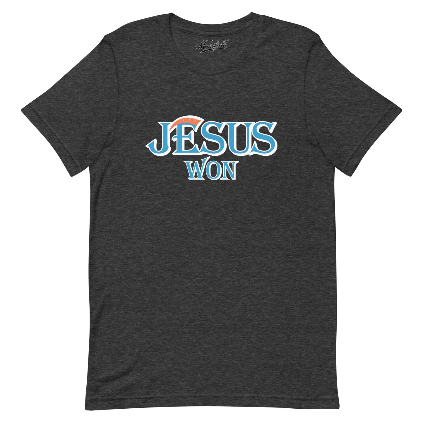 Performance | Jesus Won T-Shirt | FCA FINS Baseball