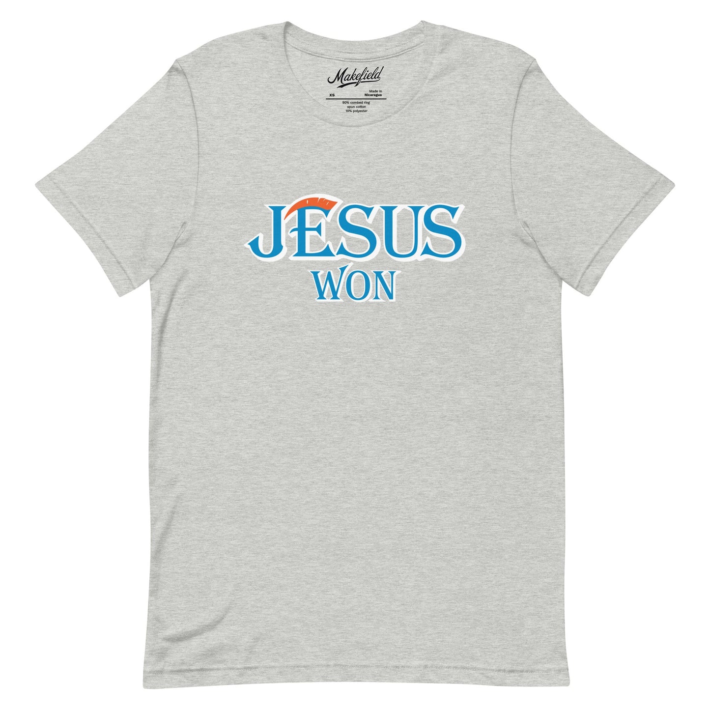 Performance | Jesus Won T-Shirt | FCA FINS Baseball
