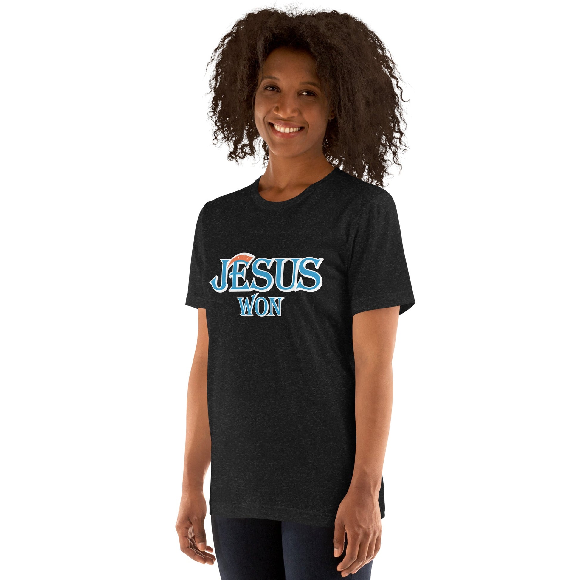 Performance | Jesus Won T-Shirt | FCA FINS Baseball