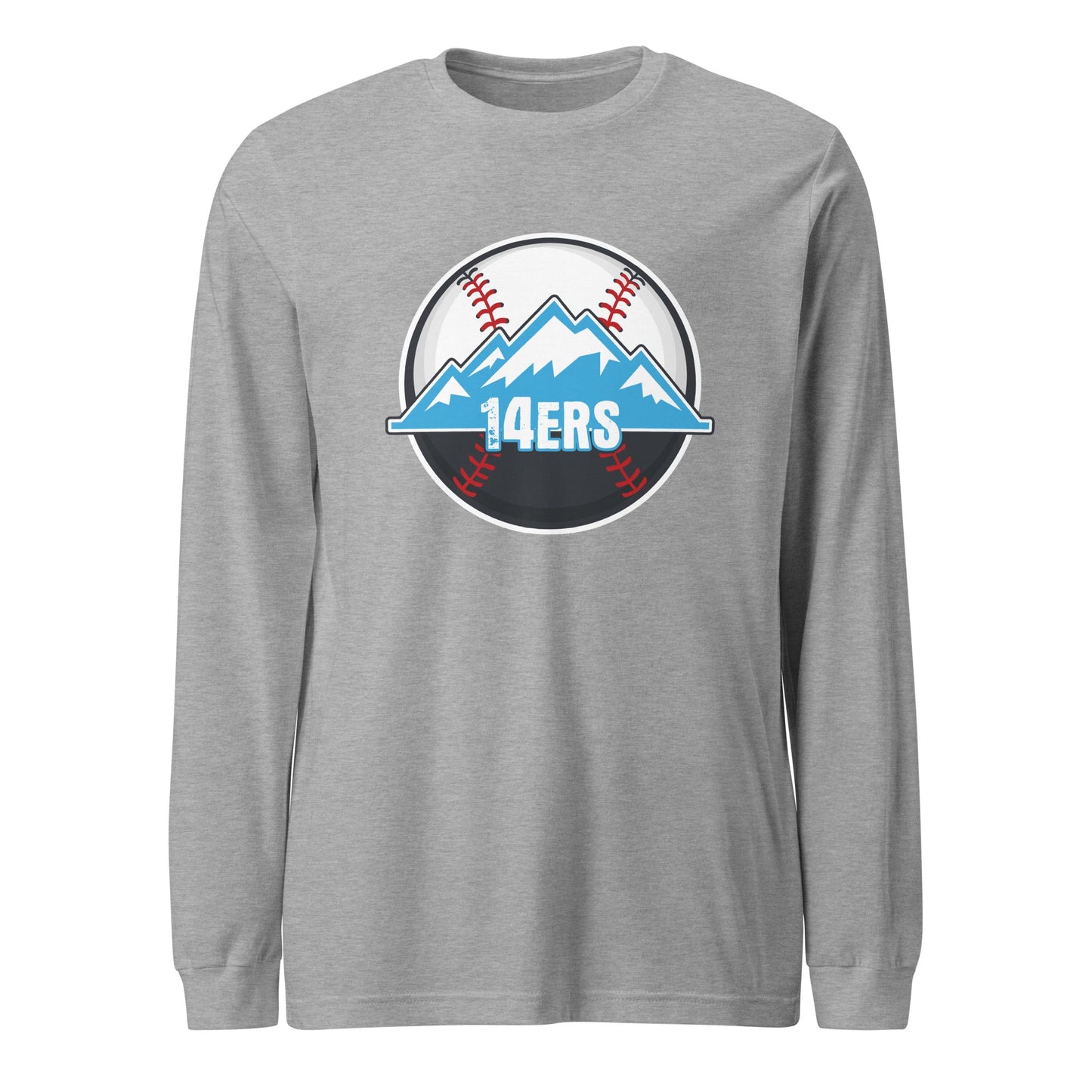 Performance | Long Sleeve Tee | 14ers Baseball | Athletics Logo