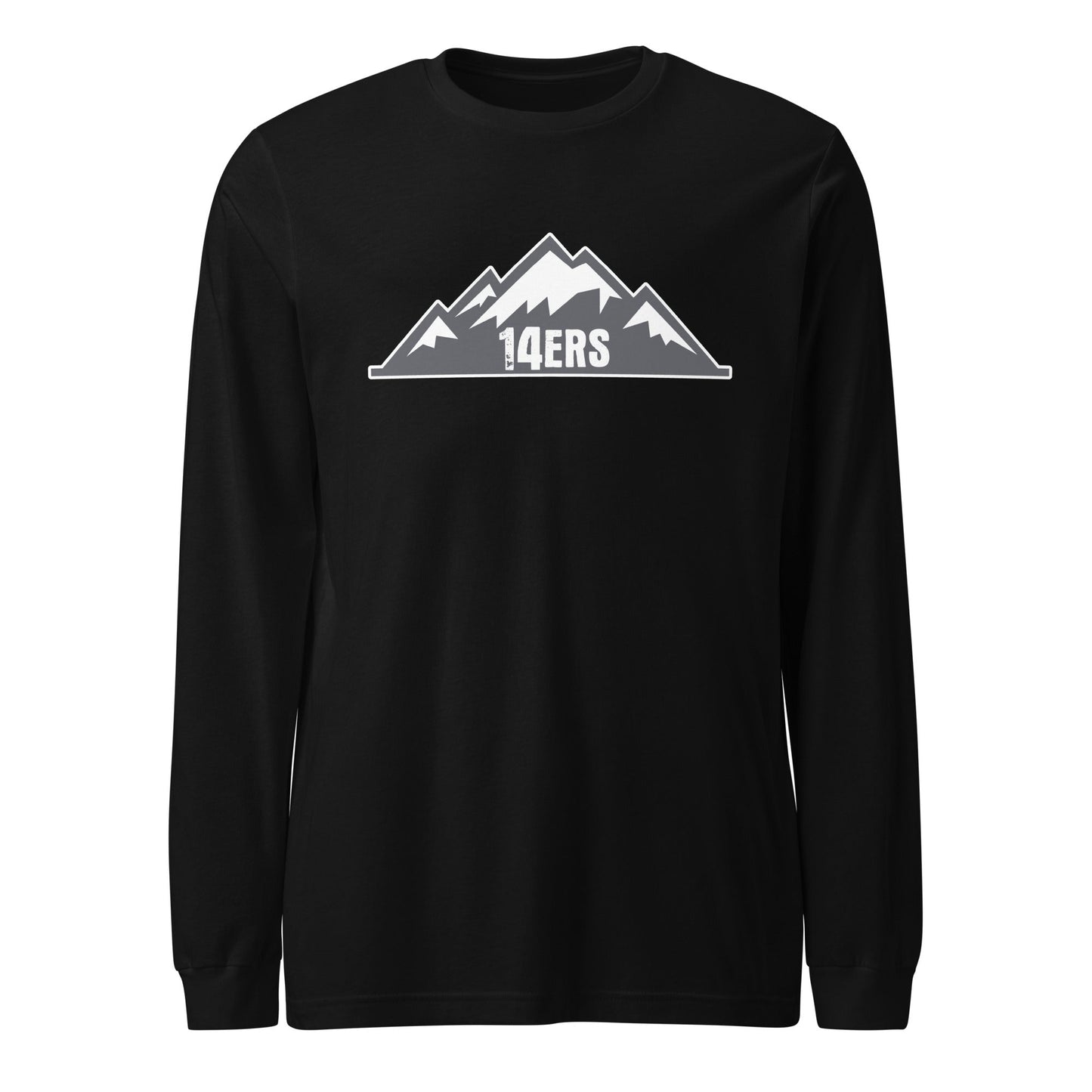 Performance | Long Sleeve Tee | 14ers Baseball | Grey Logo