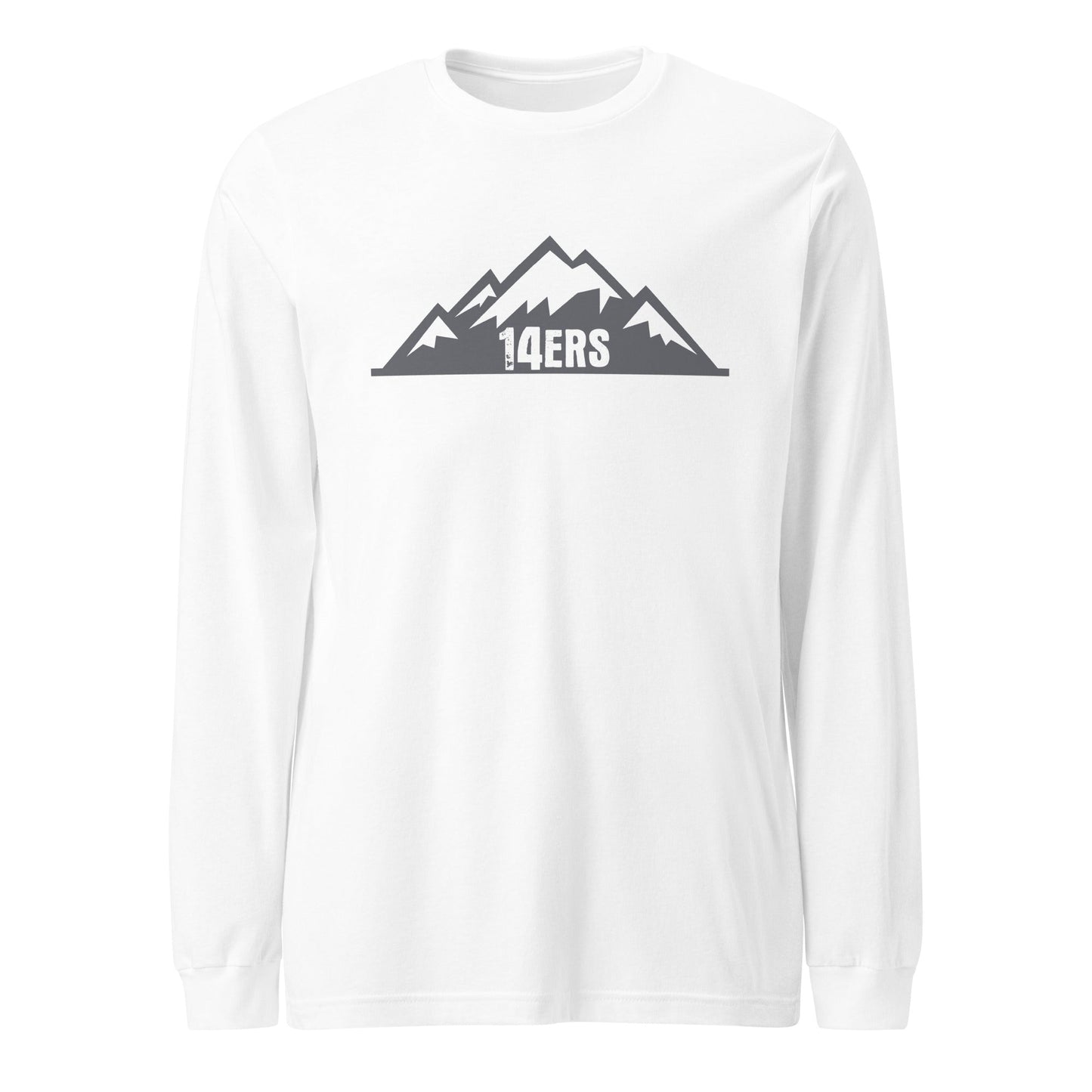 Performance | Long Sleeve Tee | 14ers Baseball | Grey Logo