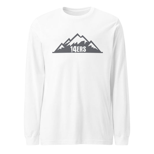 Performance | Long Sleeve Tee | 14ers Baseball | Grey Logo