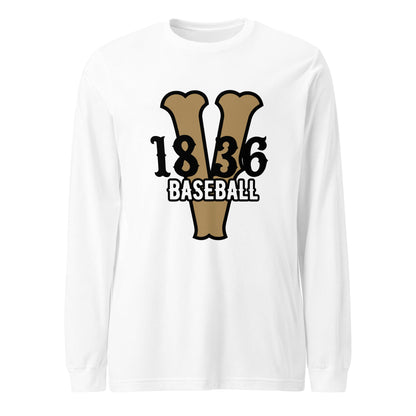 Performance | Long Sleeve Tee | 1836 Volunteers Baseball | Crest Logo