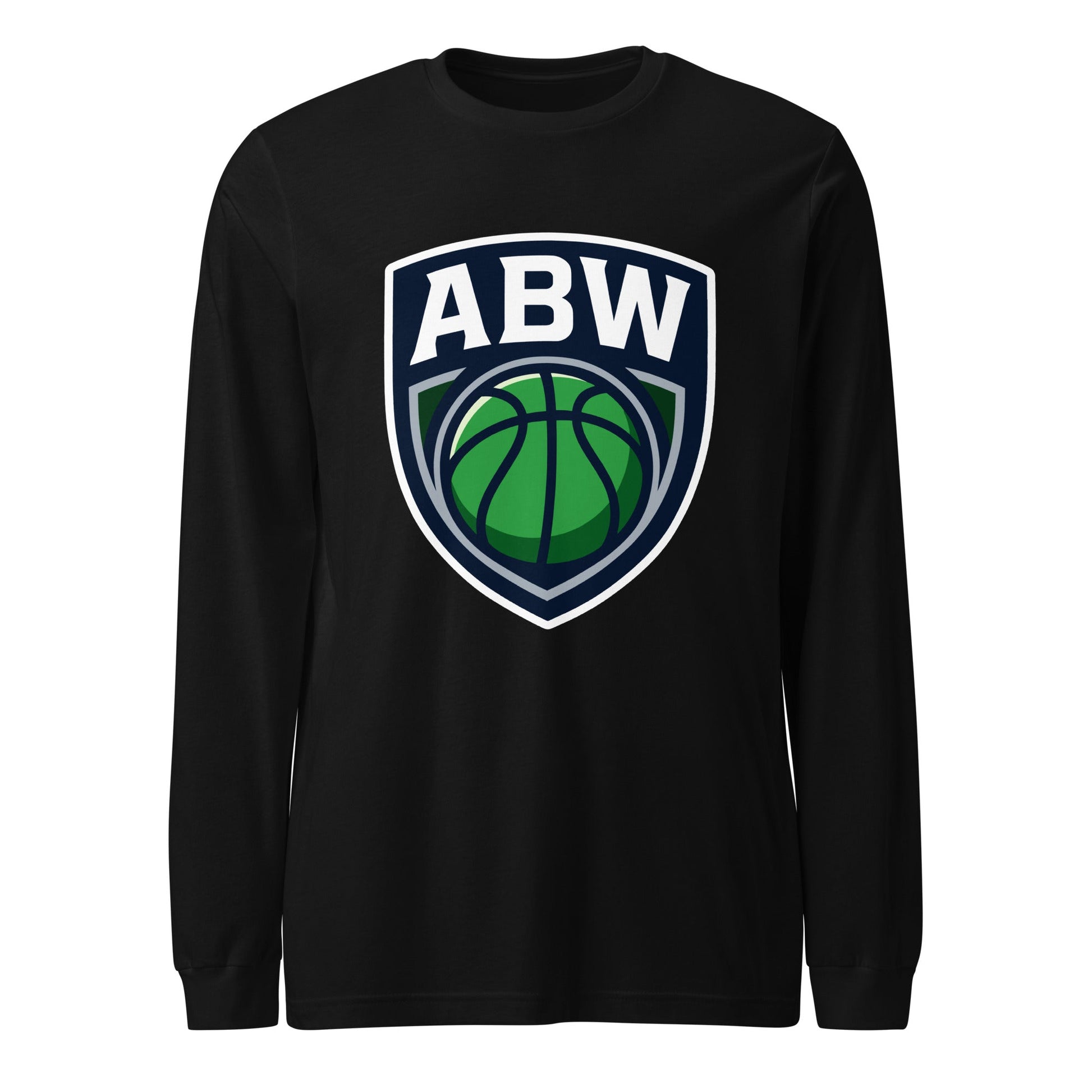 Performance | Long Sleeve Tee | A Better Way Basketball Program | Shield Logo