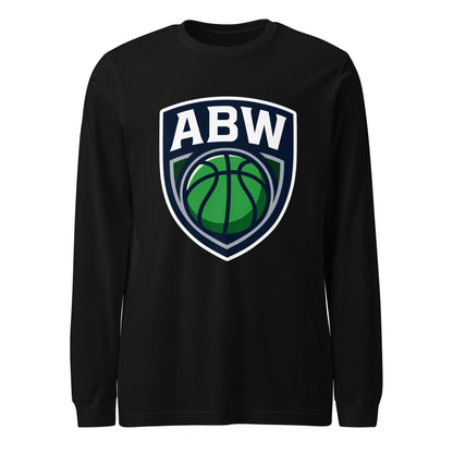 Performance | Long Sleeve Tee | A Better Way Basketball Program | Shield Logo
