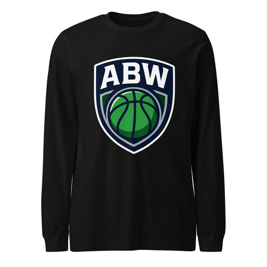 Performance | Long Sleeve Tee | A Better Way Basketball Program | Shield Logo