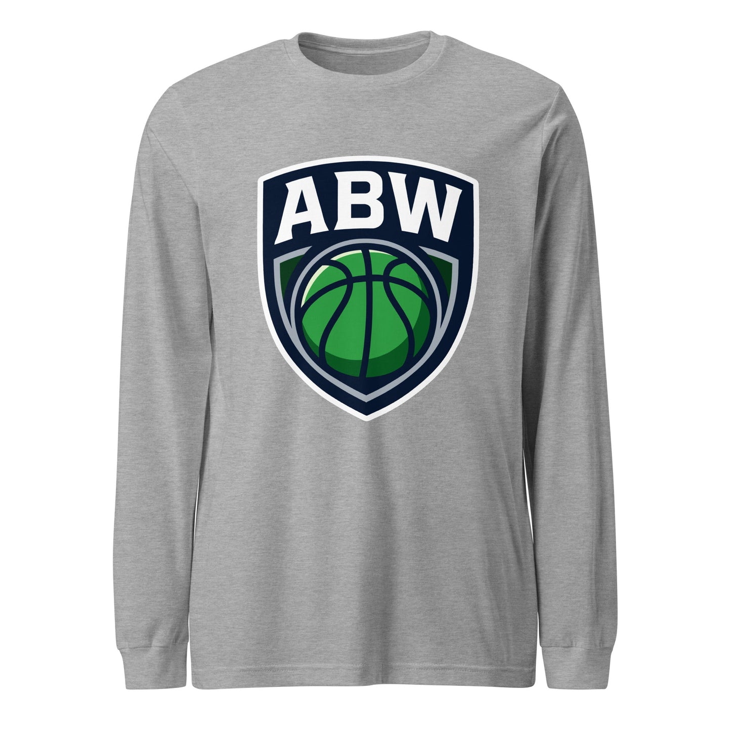 Performance | Long Sleeve Tee | A Better Way Basketball Program | Shield Logo