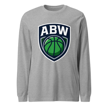 Performance | Long Sleeve Tee | A Better Way Basketball Program | Shield Logo