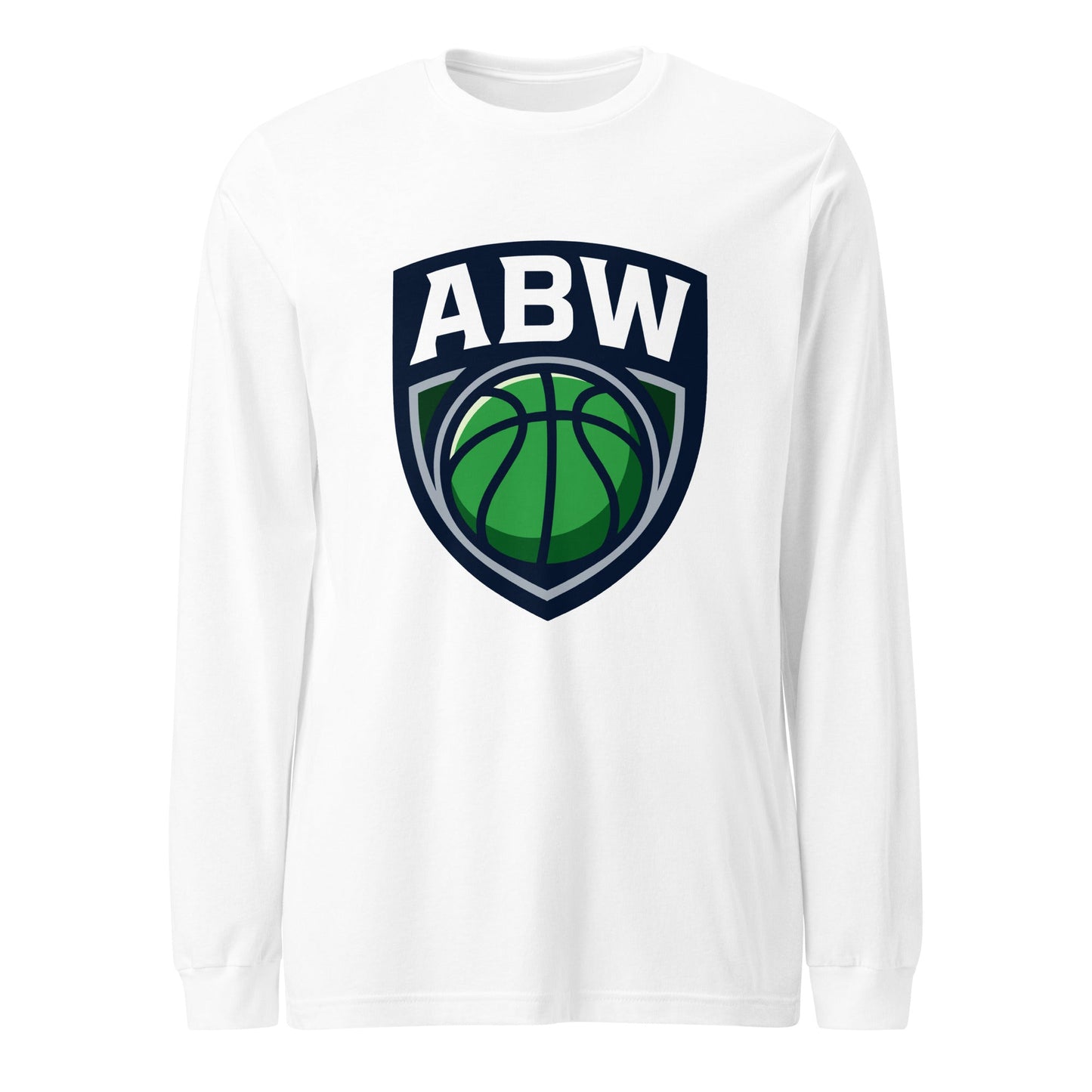 Performance | Long Sleeve Tee | A Better Way Basketball Program | Shield Logo