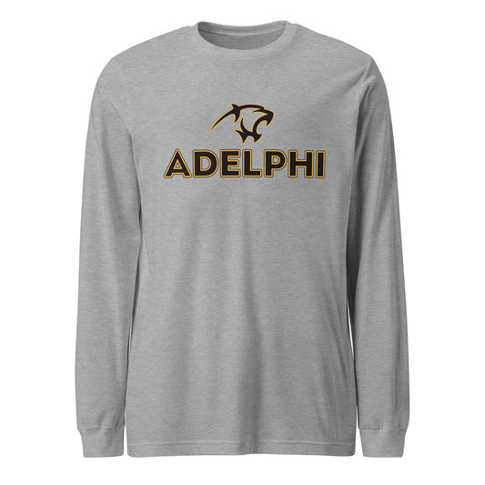 Performance | Long Sleeve Tee | Adelphi Womens Soccer | Apex Panther Logo