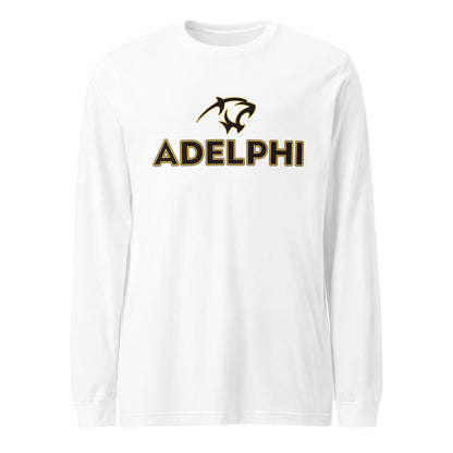 Performance | Long Sleeve Tee | Adelphi Womens Soccer | Apex Panther Logo